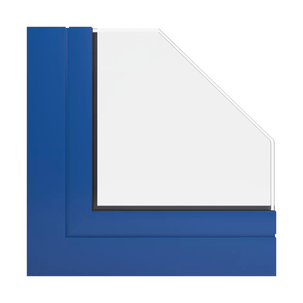 RAL 5005 Signal blue windows window-color deceuninck-colors 