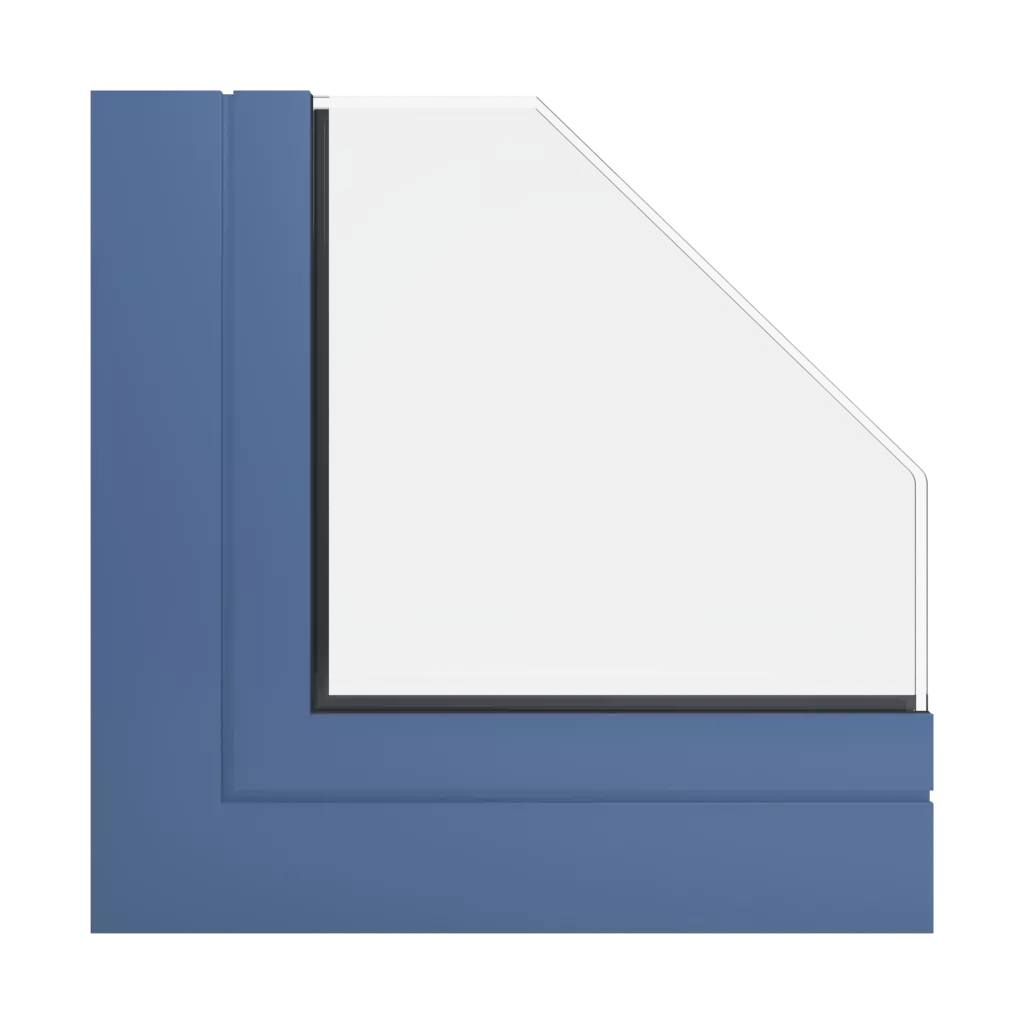 RAL 5023 Distant blue windows window-color aluprof-colors 