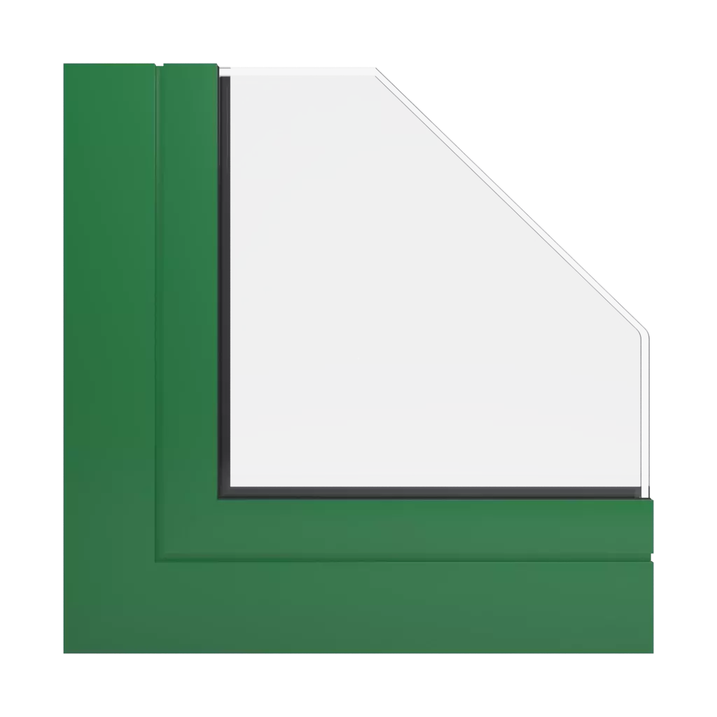 RAL 6001 Emerald green windows window-color aliplast-colors 