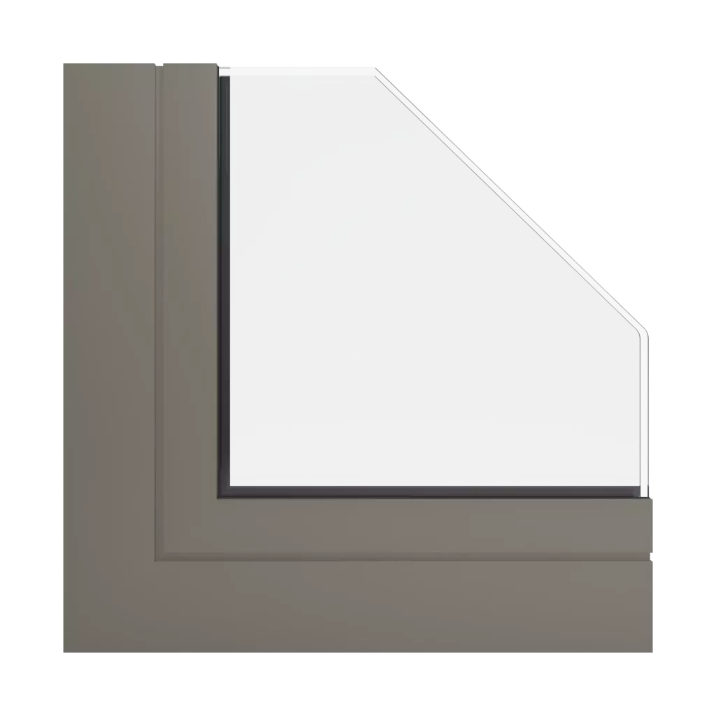 RAL 7006 Beige grey windows window-color aliplast-colors 