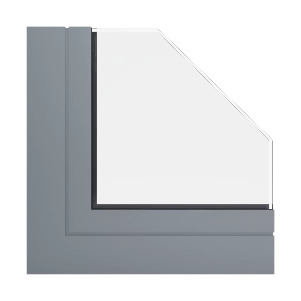 RAL 7046 Telegrey 2 windows window-color aluprof-colors 