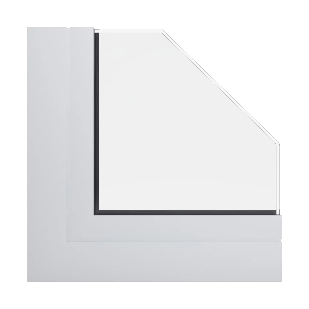 RAL 9003 Signal white windows window-color ponzio-colors 