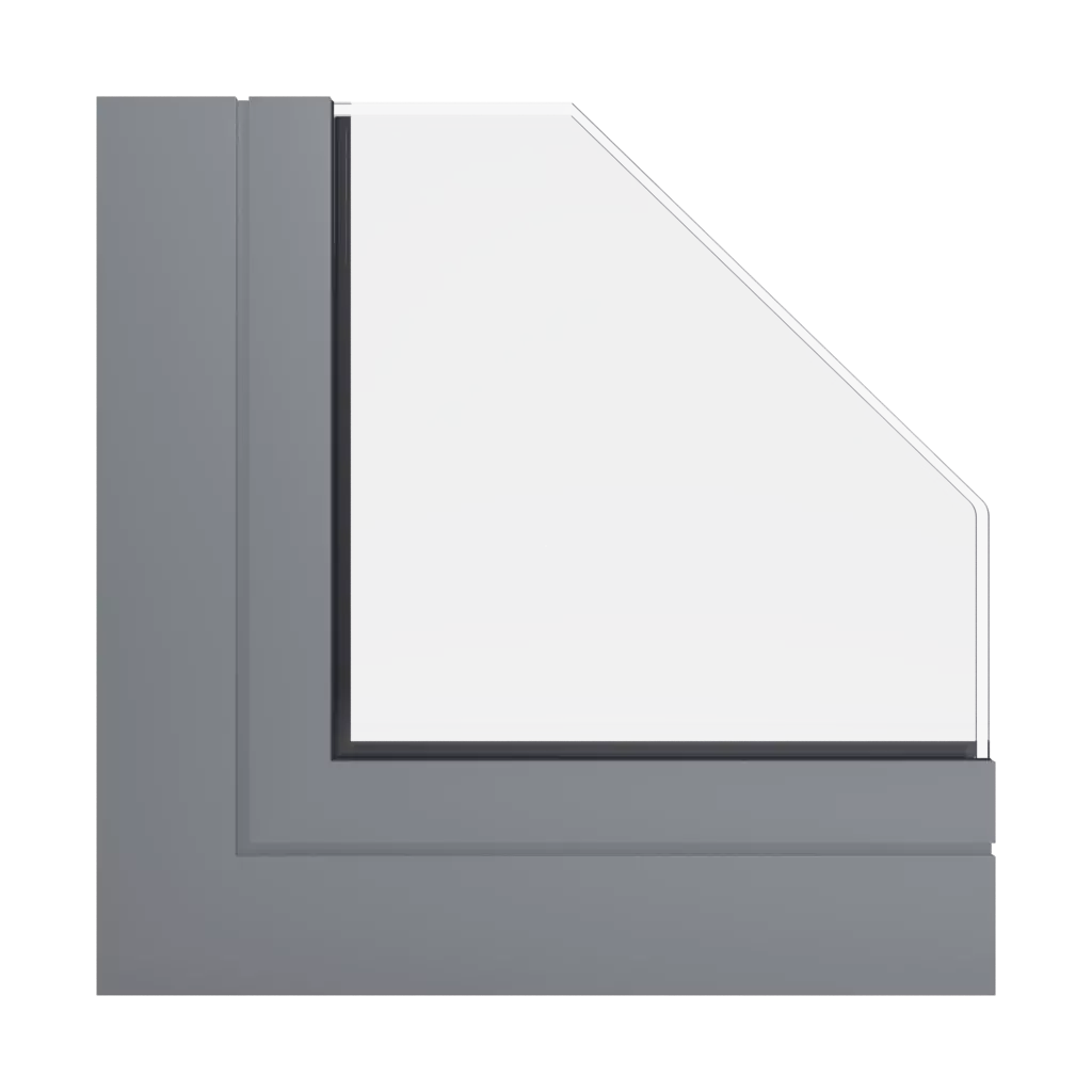 RAL 9023 Pearl dark grey windows window-color aluprof-colors 