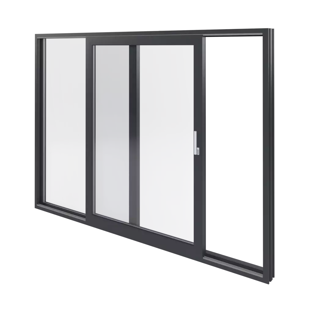 SMART-SLIDE sliding terrace windows windows window-profiles aluplast smart-slide