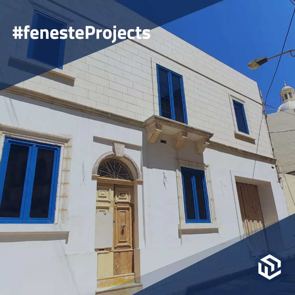 A sunny townhouse in Malta projects energy-efficient-single-family-house-on-the-edge-of-the-city    