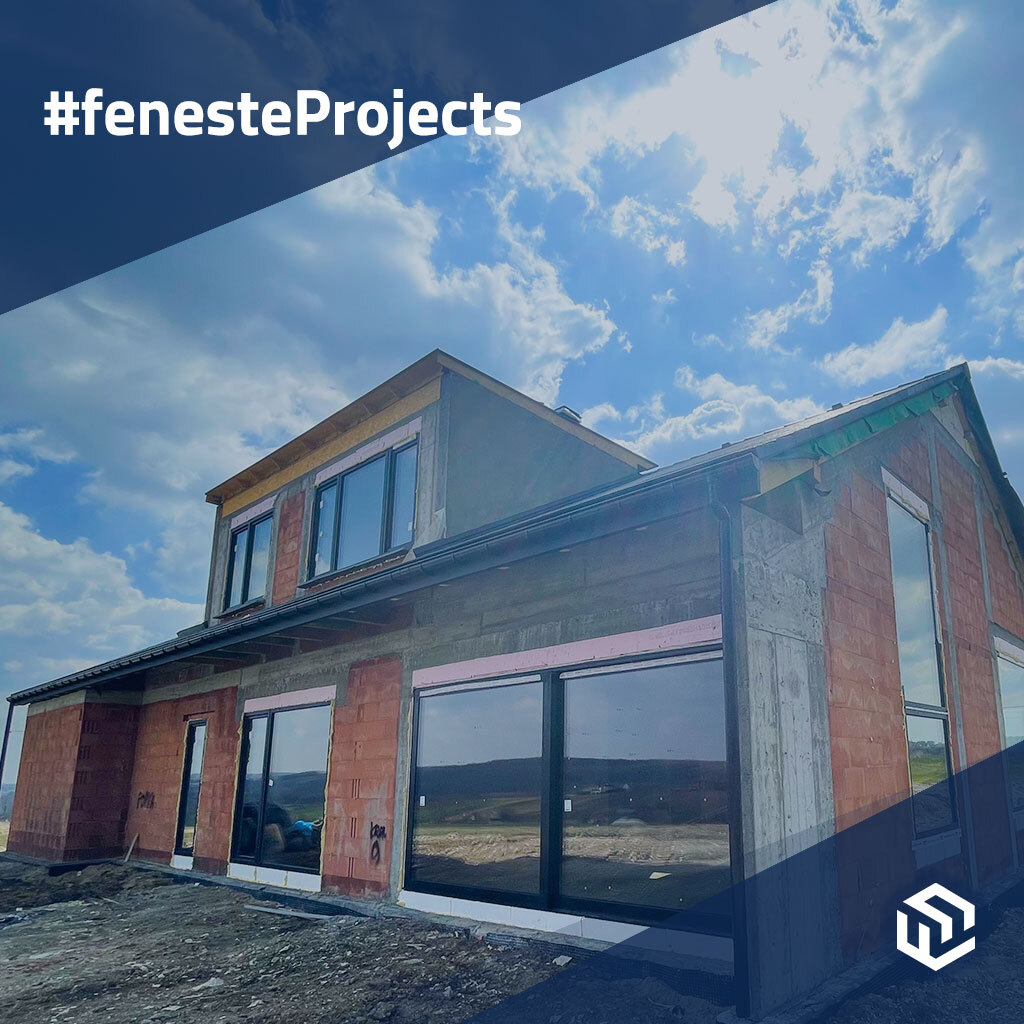 A phenomenal single-family house with huge windows      